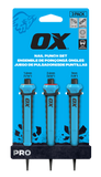 OX Pro Nail Punch w/ Grip 3-Pack - 1.6mm, 2.4mm, 3mm