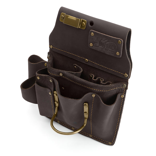 Drywaller's Tool Pouch | Oil-Tanned Leather
