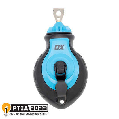 OX Pro Aluminum Body Chalk Reel with Kevlar Reinforced Line – 6:1 Gear Ratio - OX Tools