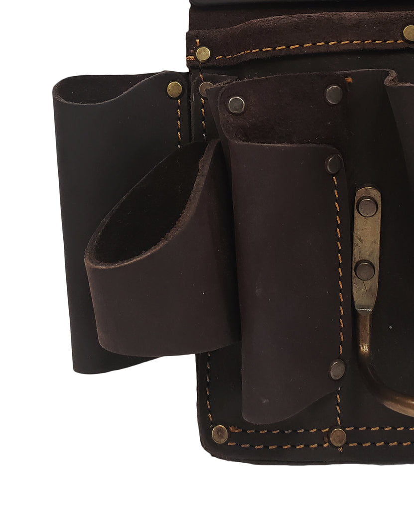 Ox Tools Drywaller's Tool Pouch | Oil-Tanned Leather
