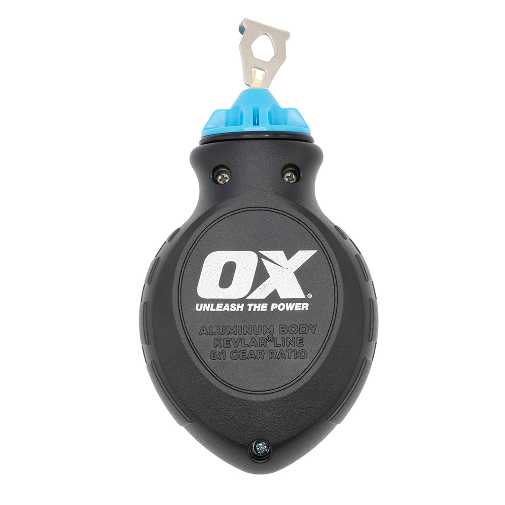 Ox Tools P505830 Pro Kevlar Line Aluminum Chalk Reel, New